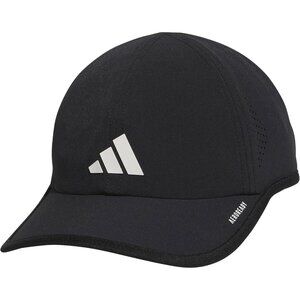 Men's Black/silver Super Lite Hat Running Cap